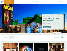 Tablet Screenshot of mgmgrand.com